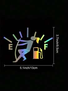 1sheet Car Fuel Tank Sticker