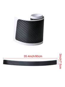 1 miếng dán bảo vệ cốp xe chống va chạm - màu đen - Xem 3