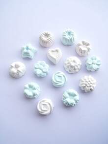 Hamster Chinchilla Guinea Pig Rabbit High Calcium Powder Cake Shape Molar Stone Random Pack Of 10 - Multicolor - View 5