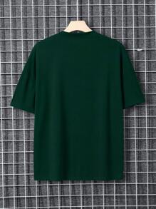 Áo thun & Áo lót Nam Thú vật Slogan Giải trí - màu xanh lá - Xem 2