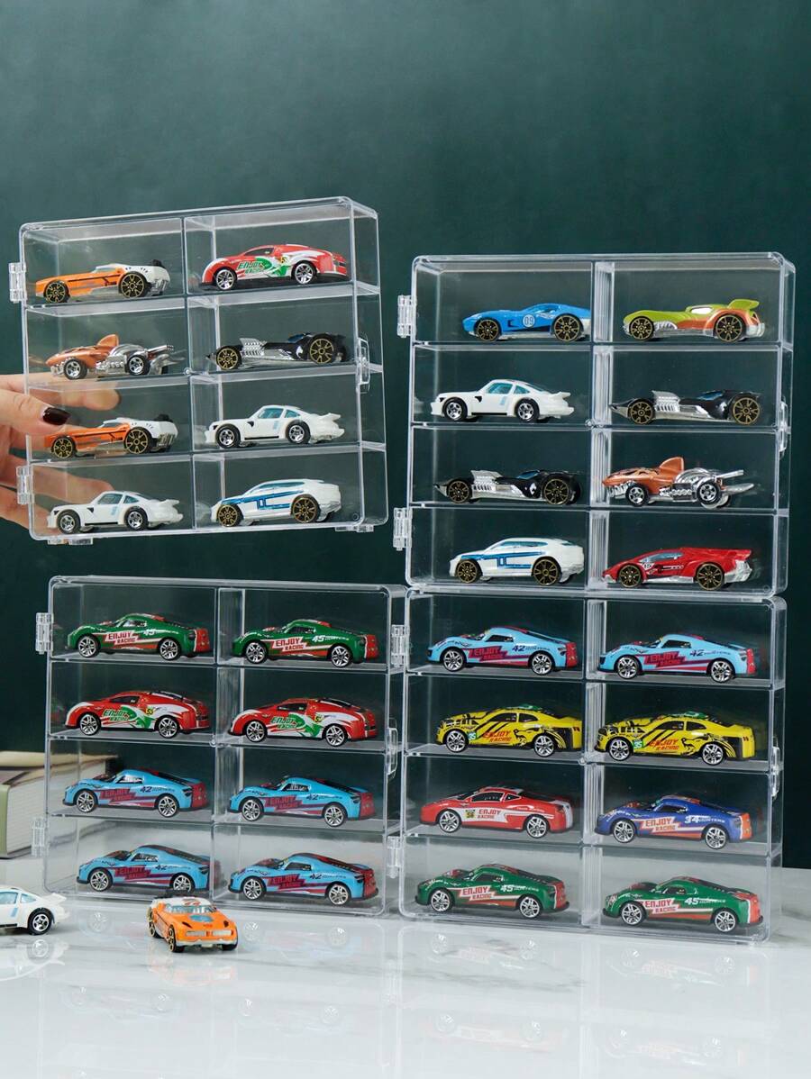 1入組透明車模展示盒 - 無色 - 查看 1