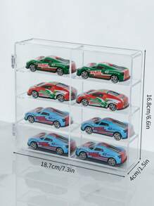 1入組透明車模展示盒 - 無色 - 查看 2