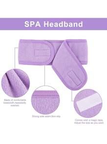 1 Băng đô rửa mặt mềm mại, thoáng khí, chống trượt, có thể điều chỉnh, chăm sóc da, trang trí phòng, trang trí nhà cửa, trang trí phòng ngủ, phòng tắm, quà tặng Giáng sinh, trang trí phòng tắm, đám cưới, tiệc Giáng sinh, quà tặng cho mẹ, nhà, phòng, trang trí nhà, quà tặng Giáng sinh, quà tặng cho mẹ, sinh nhật, trang trí phòng màu hồng, phòng ngủ, nấm, năm mới, mẹ, phụ kiện, quà tặng cho bố, bạn bè, quà tặng vui nhộn, băng đô chăm sóc da, làm đẹp, sản phẩm chăm sóc da, spa, chăm sóc bản thân, dụng cụ chăm sóc da, chăm sóc da mặt, đồ dùng thẩm mỹ, da, rửa mặt, chăm sóc da mặt - Màu tím - Xem 8