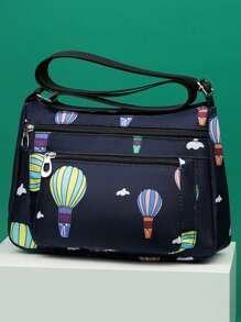 New Arrival Women's Nylon Oxford Shoulder Bag, Crossbody Bag For Middle-aged And Elderly Women, Casual Yet Fashionable All-in-one Handbag For Mom