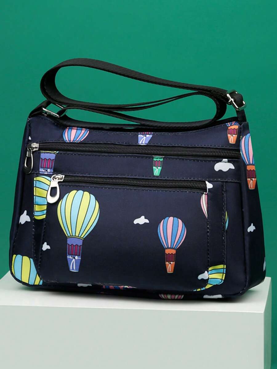 New Arrival Women's Nylon Oxford Shoulder Bag, Crossbody Bag For Middle-aged And Elderly Women, Casual Yet Fashionable All-in-one Handbag For Mom