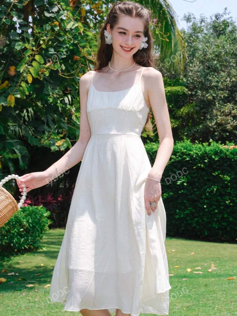 Solid Cami Dress