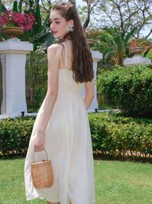 Solid Cami Dress
