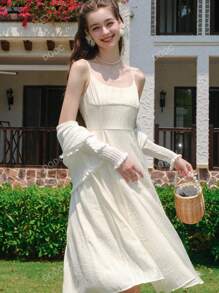 Solid Cami Dress