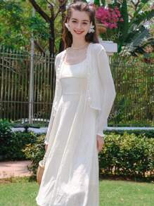 Solid Cami Dress