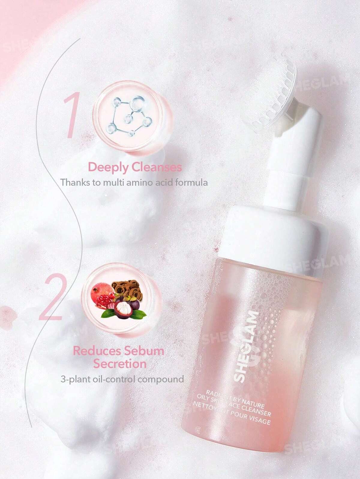 Radiant By Nature Oily Skin Face Cleanser 100ml