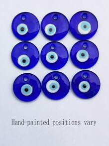 1 款玉锁吊坠项链，眼形设计吊坠项链，适合女士日常佩戴，邪眼