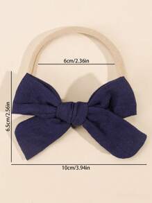 3pcs Houndstooth Print Baby Hair Band - Multicolor - View 4