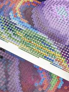 1 dụng cụ vẽ kim cương tự làm bằng thép không gỉ - Bạc - Xem 4