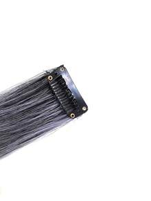 Kẹp Tóc Ombre Ngắn Thẳng Tổng Hợp Nối Dài - Nhiều màu - Xem 5