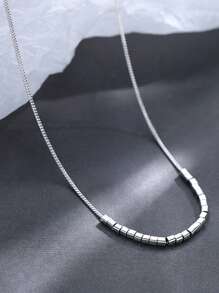 1條女士方珠踝鏈，百搭款式，適用於約會、派對、畢業禮物、旅行、上下班穿著、夏季沙灘、節日禮物假期 - 銀色 - 查看 5