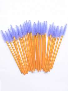 50pcs Disposable Eyelash Brush - Multicolor - View 1