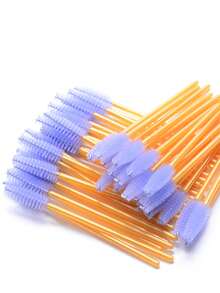 50pcs Disposable Eyelash Brush - Multicolor - View 2