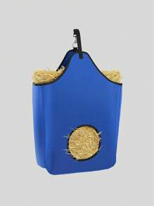1pc Portable Horse Feeding Bag - Blue - View 2