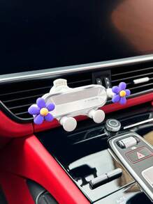 Giá đỡ điện thoại trang trí hoa trên ô tô - Nhiều màu - Xem 3