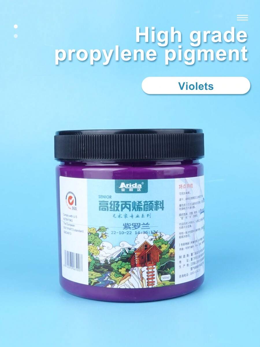 1入組防水亞克力專業多用途亞克力顏色適用於繪畫 - 黑與白 - 查看 1