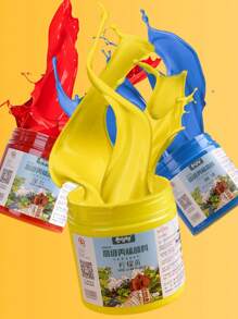 1入組防水亞克力專業多用途亞克力顏色適用於繪畫 - 黑與白 - 查看 6