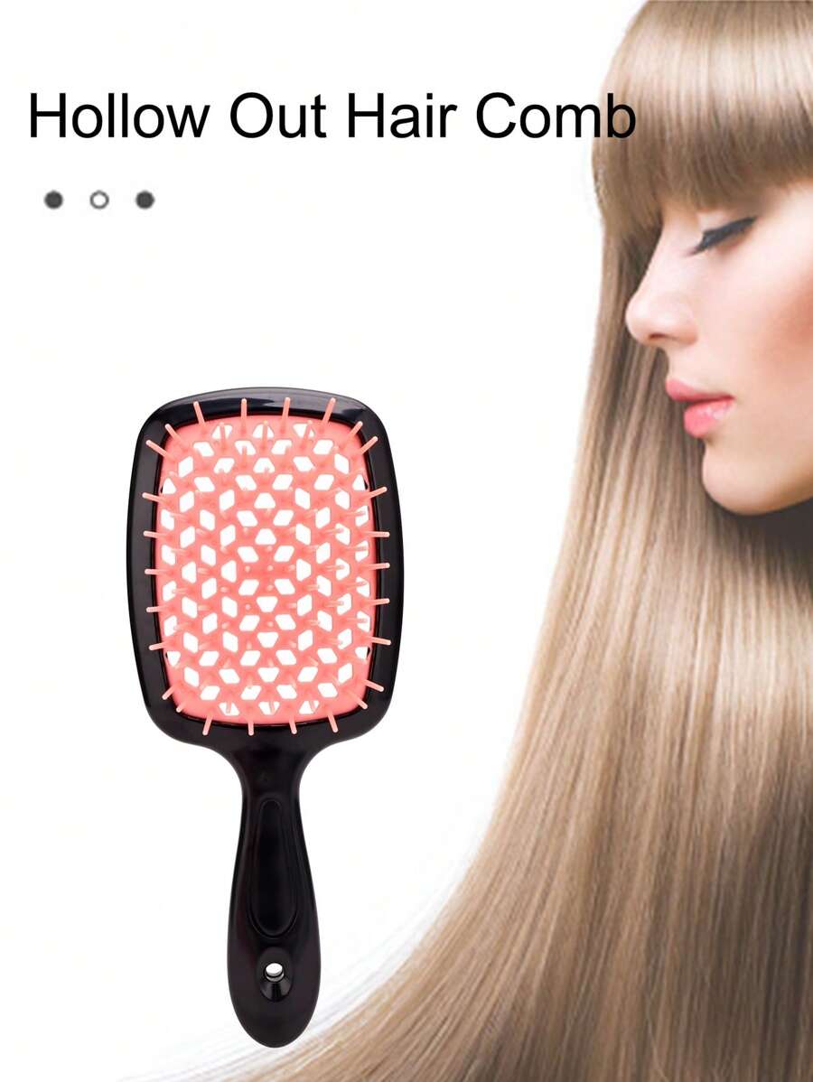 1 pieza Peine de pelo hueco - Multicolor - Ver 1