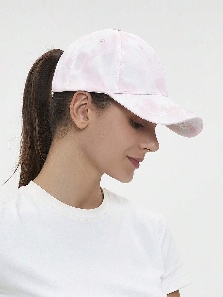 1入組女性紮染時尚棒球帽適合夏天 - 彩色 - 查看 1