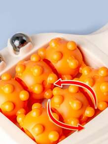 1pc Orange Foot Massager Roller - Orange - View 8