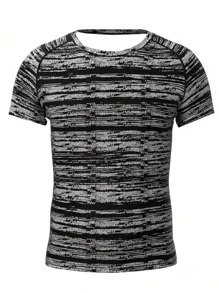 Áo Tees & Tanks  Thể thao Nam - Màu xám đen - Xem 1