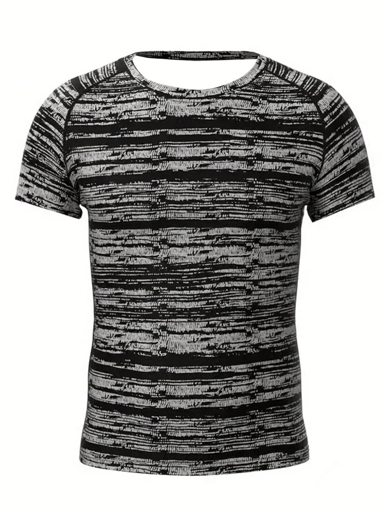 Áo Tees & Tanks  Thể thao Nam - Màu xám đen - Xem 1