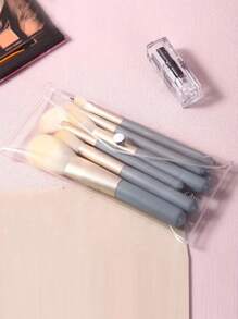 1/2 Pcs Makeup Brush Organizer Colorful Clear Pencil Pouch Coin Purse Cosmetic Organizer Makeup Bag Makeup Bags Makeup Organizer Make Up Organizer Makeup Storage - View 6