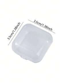 Hộp đựng đồ trang sức mini trong suốt dễ thương hoạt hình Túi đựng đồ trang điểm đơn giản tươi mới Túi đựng đồ trang điểm Hộp đựng đồ trang điểm Hộp đựng đồ trang điểm Hộp đựng đồ trang điểm - Trong sáng - Xem 4