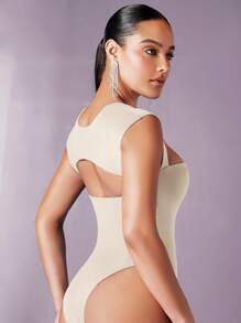 Silquee Body tank unicolor escote corazón