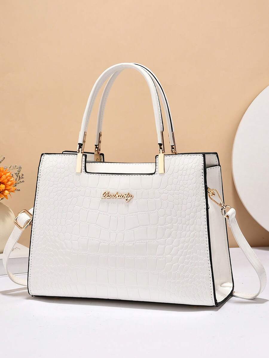 medium-square-bag-crocodile-embossed-metal-letter-decor-double-handle