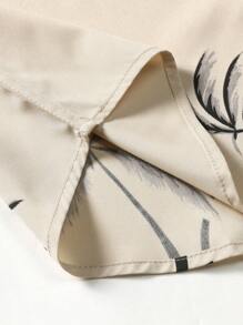 Manfinity RSRT Men Coconut Tree Print Shirt - Khaki - View 5