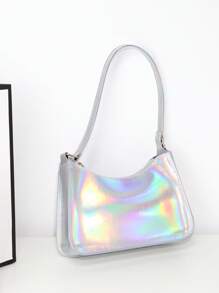 Hình ba chiều túi Hobo trung bình có dây kéo Funky - Nhiều màu - Xem 3