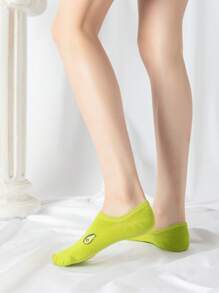 10 perechi de șosete invizibile pentru femei cu imprimeu avocado