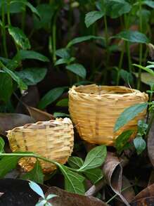 1 tổ chim tre - Màu be - Xem 2