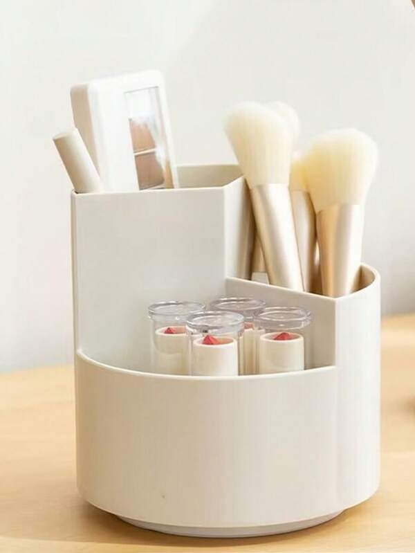 صندوق تخزين مستحضرات التجميل على المكتب، قطعة واحدة، ديكور الغرفة والمنزل والنوم والحمام والمعيشة، باللون الوردي، اكسسوارات، هدايا للأم والأب والرجال والأصدقاء والمعلم وأعياد الميلاد والزفاف، صندوق مكتبي، رفوف، صناديق هدايا، هدية مضحكة، تخزين، صندوق مجوهرات، كيس، حامل فرش مكياج، حامل عطور، كيس