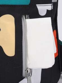Baby Graphic Diaper Bag - Multicolor - View 5