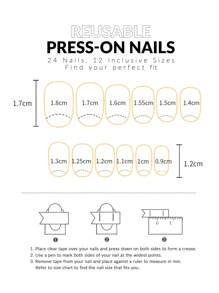 144pcs Short Elliptical Nail Pieces With Colorful Patterns, With A Nail File And 6 Jelly Gels Press On Nails Nail Supplies - Multicolor - View 3