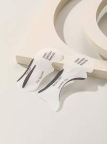 2張貓眼和煙燻眼妝輔助卡用於眼線和眼影