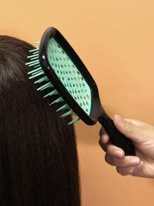 1 pieza Peine de pelo hueco anti estático - Multicolor - Ver 2