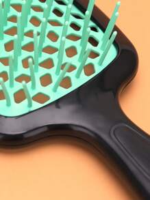 1 pieza Peine de pelo hueco anti estático - Multicolor - Ver 6