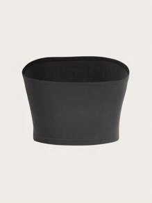 Coolane 字母和摩托車圖案抹胸上衣 - 深灰色 - 查看 2