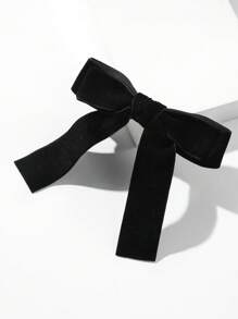 1 Miếng Trang trí Bow Kẹp tóc - màu đen - Xem 6