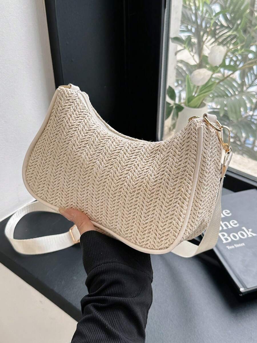 Túi rơm nhỏ có khóa kéo