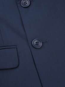 CLOUDSTYLE Men Double Breasted Blazer & Trousers Suit - Navy Blue - View 9