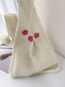 Túi móc trang trí hoa Polyester Hollow Out Kỳ nghỉ - Nhiều màu - Xem 4