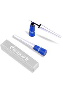 CmaaDu 霧面液體眼線筆，1 件防水長效眼部彩妝產品，適合女士 Y2K 化妝美容化妝品 - 藍色 - 查看 2